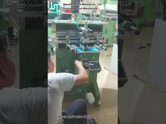 Drukarka ekranowa z zakrzywioną formą cylindru do druku metalowego