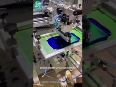 Drukarka ekranowa drukująca kształt cylindru dla plastikowej butelki (6)