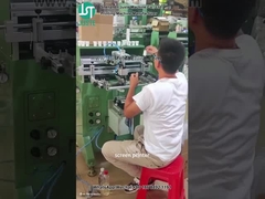 Drukarka ekranowa drukująca kształt cylindru do plastikowych kubków