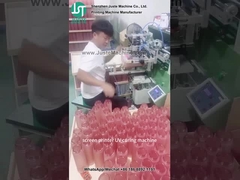 Drukarka ekranowa do drukowania logo do plastikowej butelki