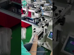 Drukarka ekranowa do drukowania logo do plastikowych kubków