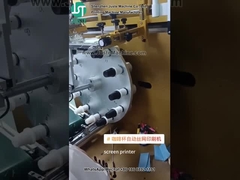 Całkowicie automatyczna drukarka ekranowa do plastikowych kubków